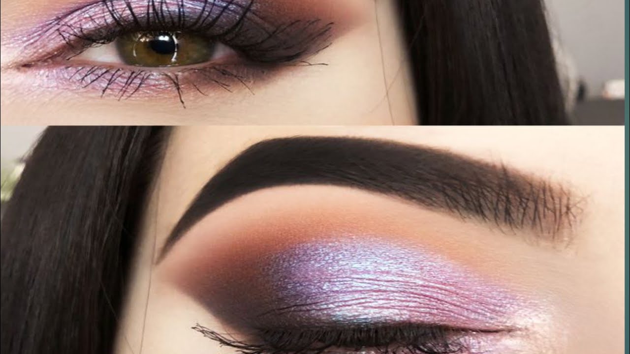 Pink glitter eye makeup tutorial | Simple easy party eyes makeup tutorial.