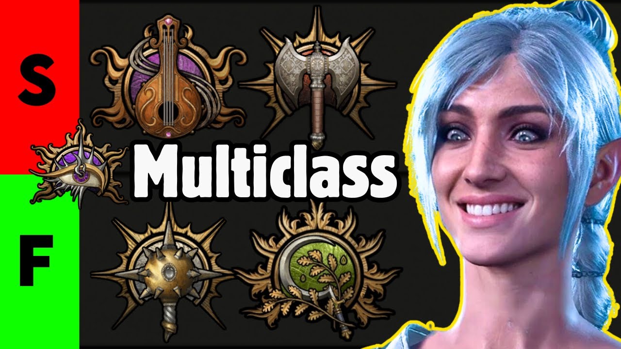 BEST WARLOCK MULTICLASS Tier List in Baldur's Gate 3