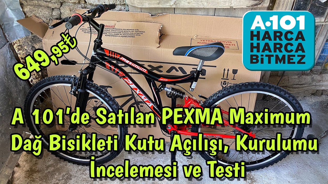 A 101 Bisiklet İncelemesi-A 101'de Satılan Bisiklet-Pexma Bisiklet-Nasıl?