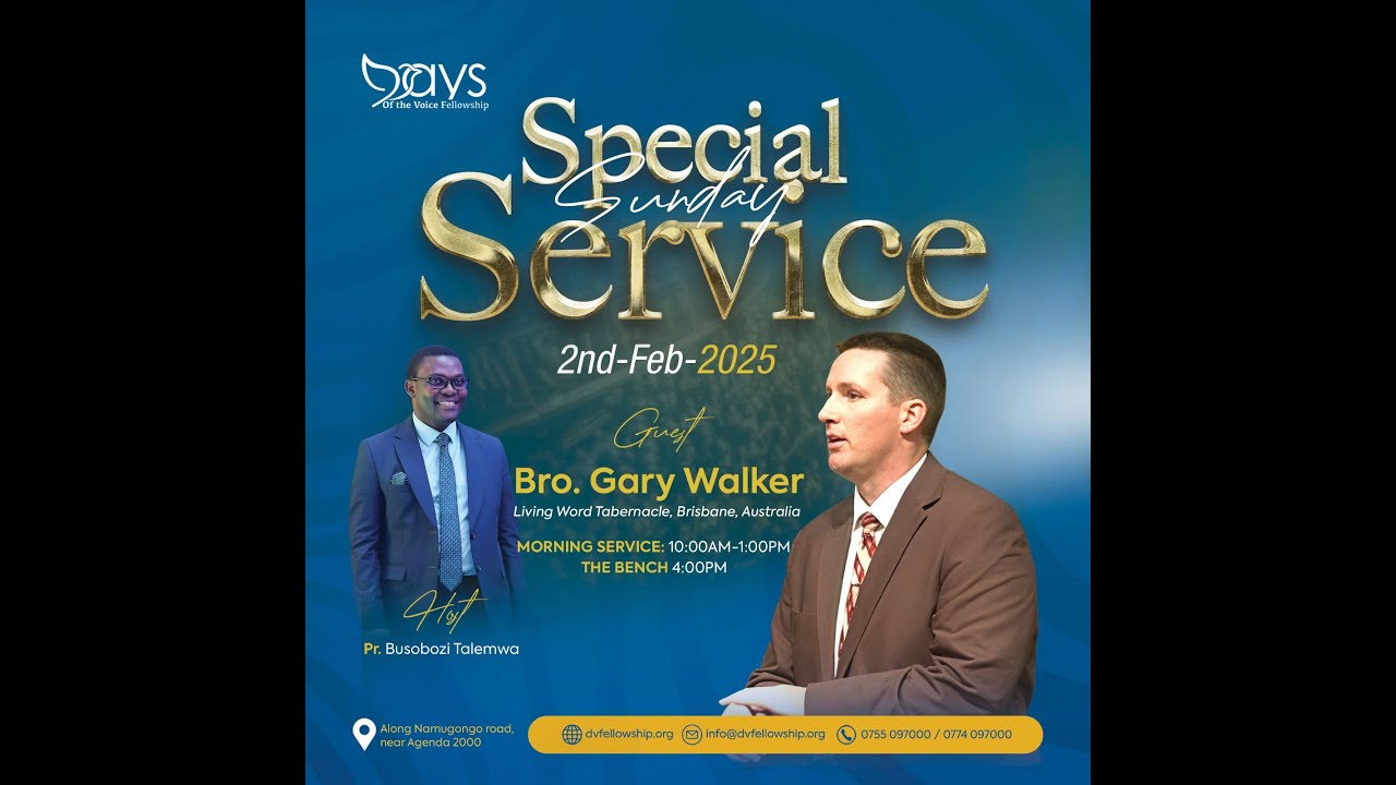 THE BENCH: Pastor Busobozi Interviews Bro Gary Walker