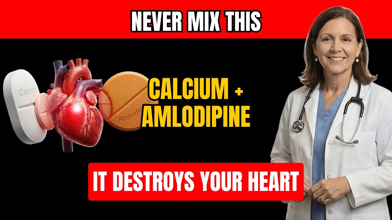 The Calcium-Amlodipine Connection Seniors Should NEVER Ignore | Senior Health Tips