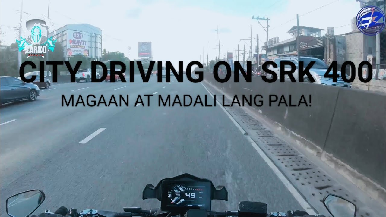 QJ MOTOR SRK 400 ON CITY DRIVING! MADALI LANG PALA AT MAGAAN I DRIVE!