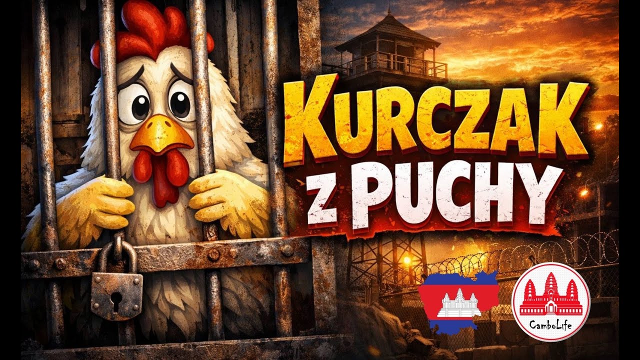 🔴Kurczak z puchy | Odc. 574 | CamboLife - Życie w Kambodży
