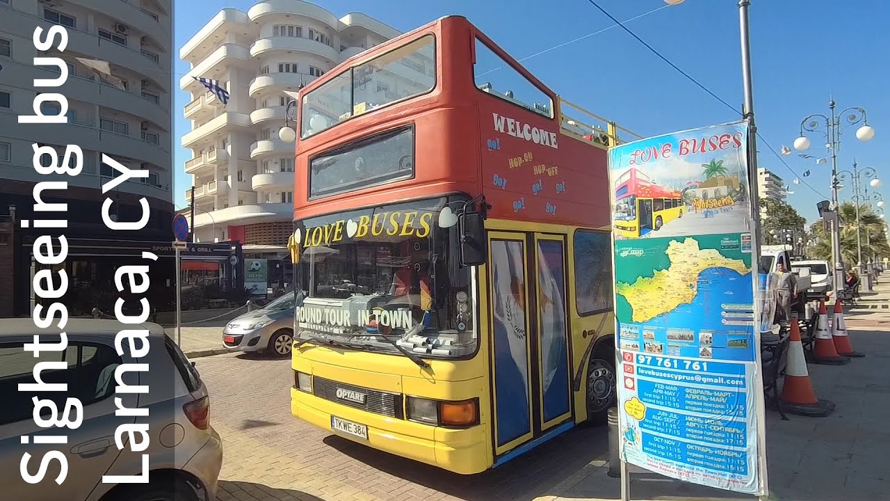 Tour with Larnaca sightseeing bus - Larnaca, Kiti, Cyprus