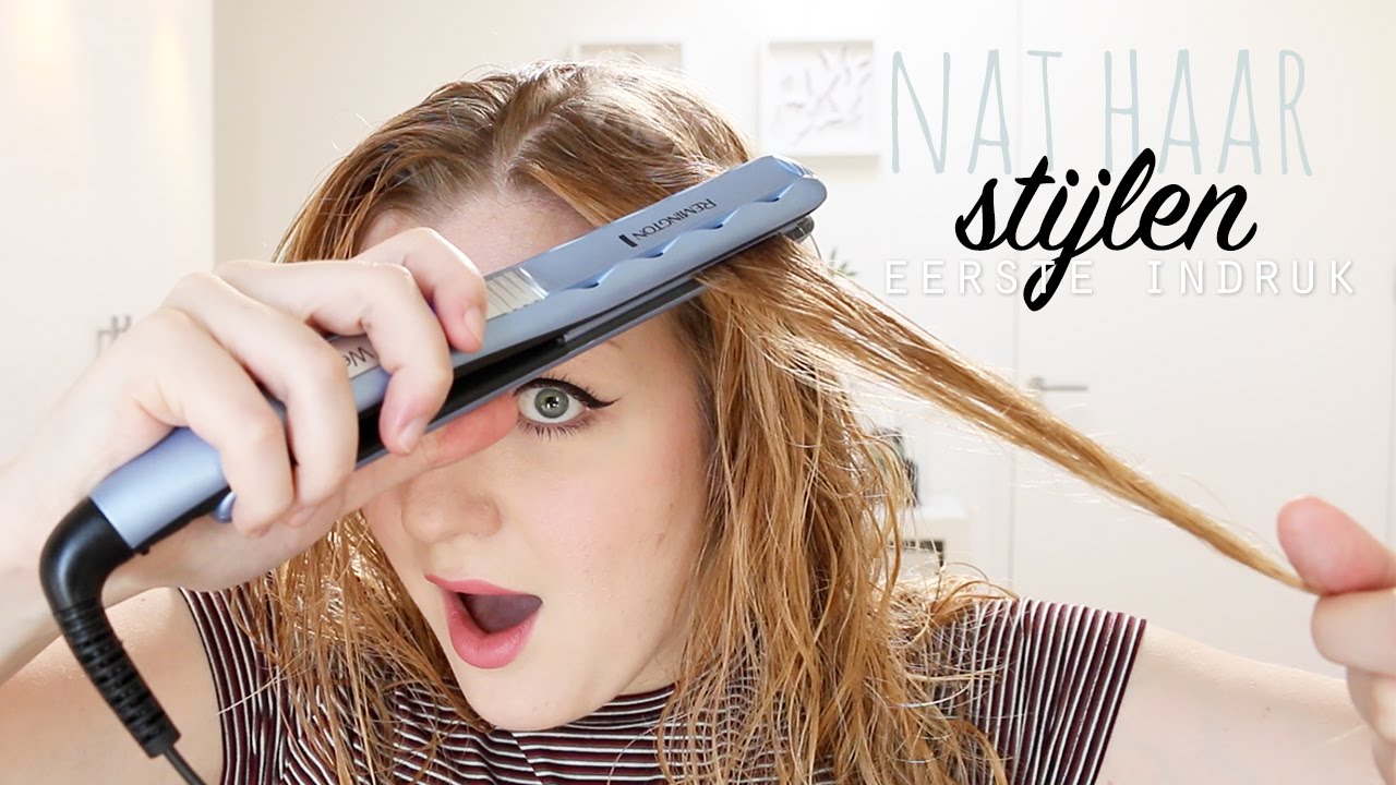Nat haar stijlen? | eerste indruk | Remington Wet 2 Straight