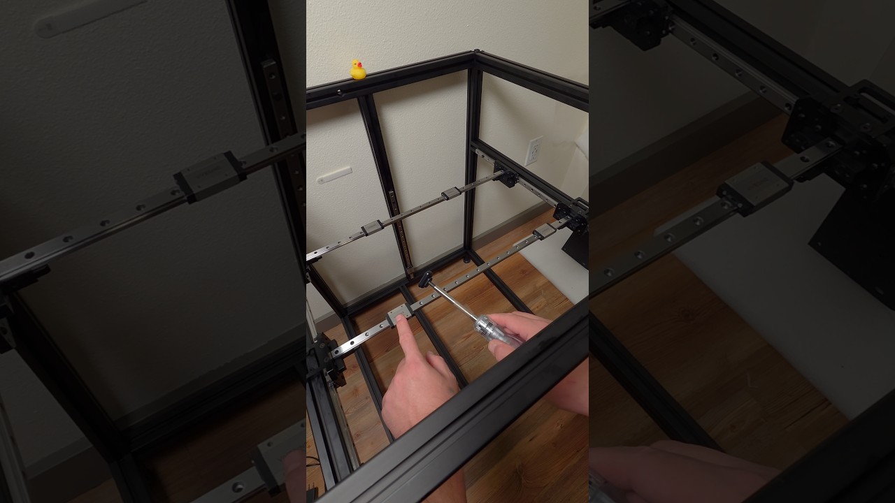 Достаточно ли смазаны линейные направляющие? #Formbot #3dprinting #IQEX