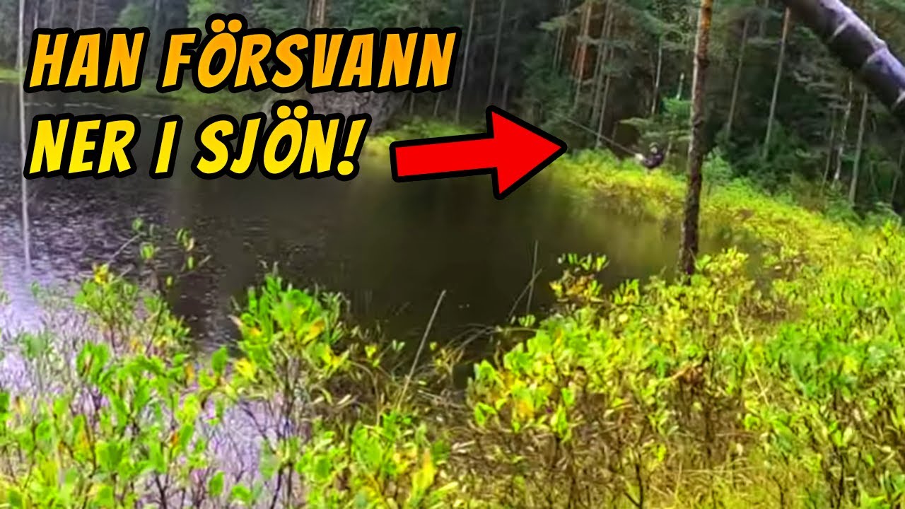 Han Försvann Ner i Sjön! | Fiskelycka