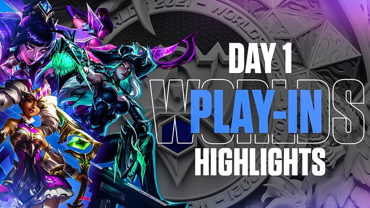 WORLDS 2021 PLAY-IN GROUPS DAY 1 HIGHLIGHTS FULL