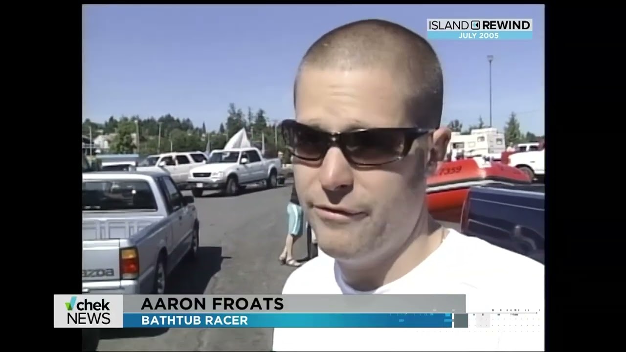 88-year-old battles is out in the annual Nanaimo Bathtub race