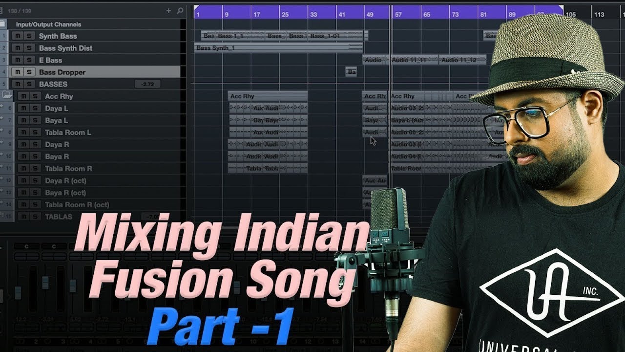 How to Mix an Indian Fusion Song | Music Production Tutorial | Cubase | Part - 1