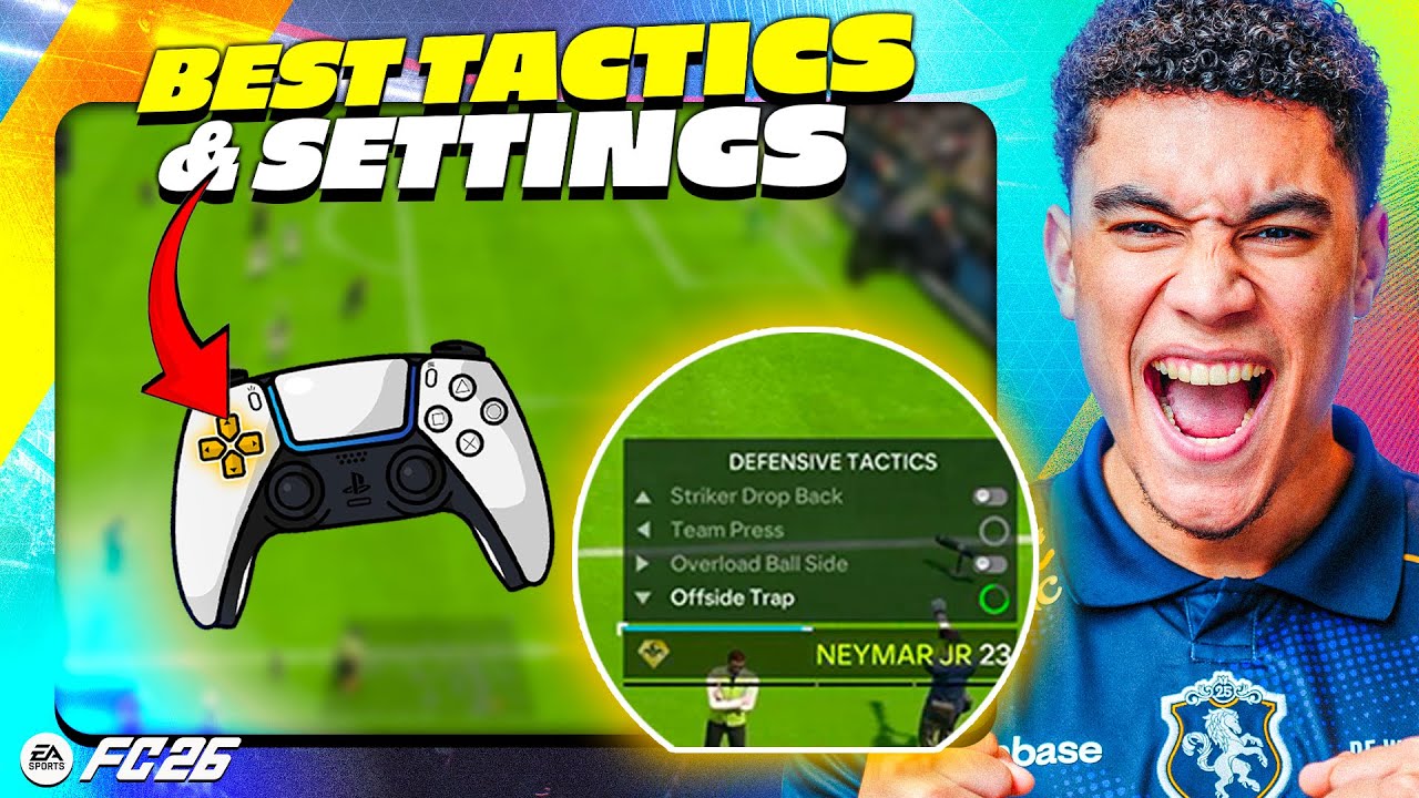 USE these PRO PLAYER SETTINGS&nbsp;in&nbsp;EA&nbsp;FC&nbsp;26!&nbsp;🎮