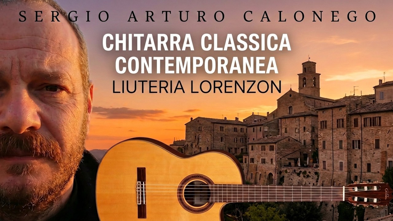 🟡#DADGAD_TEST ep.84 - come suona la chitarra classica contemporanea Lorenzon