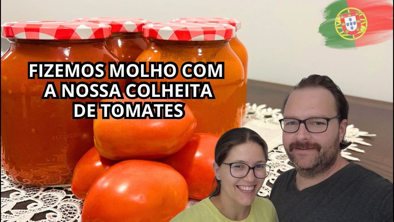 Da Horta à Mesa: Molho de Tomate Caseiro Simples e Fácil