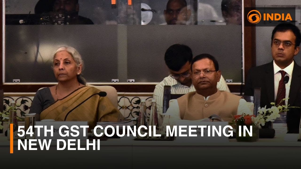 54th GST Council meeting in New Delhi