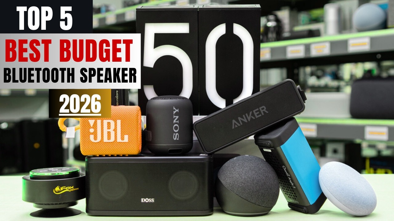 The Top 5 Best Budget Bluetooth speaker 2026