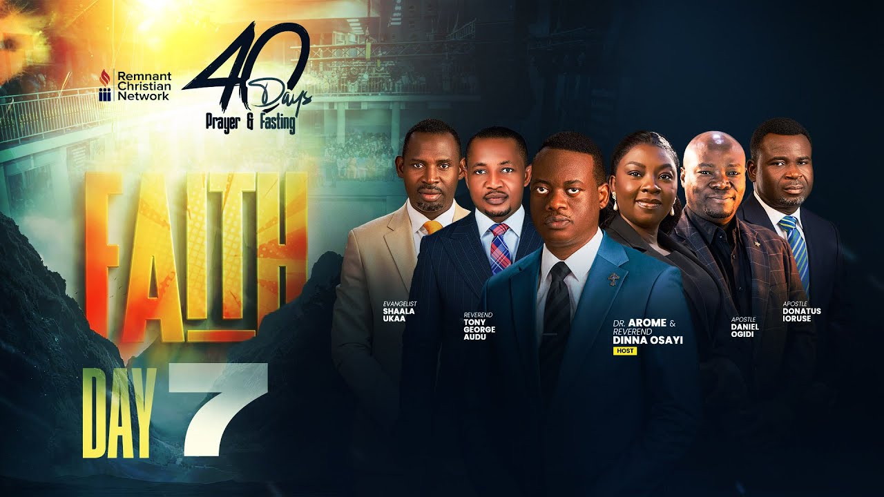 40 DAYS OF PRAYER AND FASTING || FAITH || DAY 7 || REV. TONY AUDU || 11TH JAN. 2026
