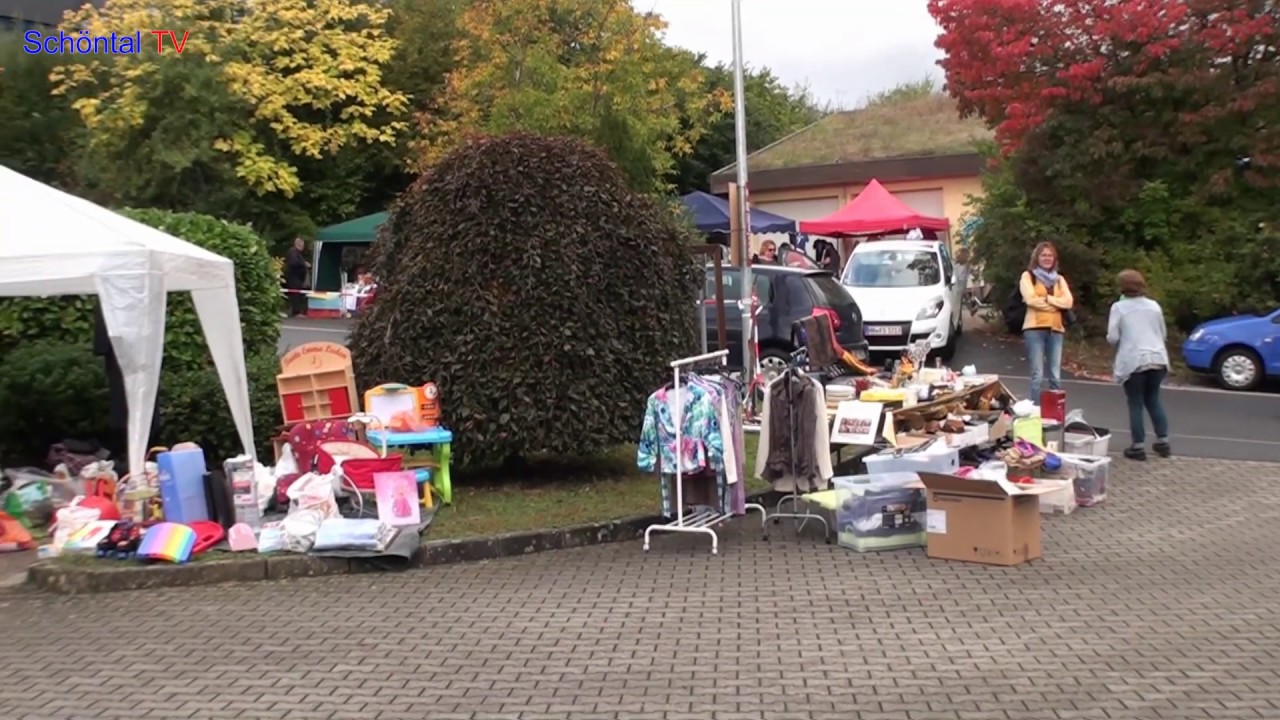 Sch&ouml;ntal TV: 6. Gro&szlig;er Hofflohmarkt in Bieringen