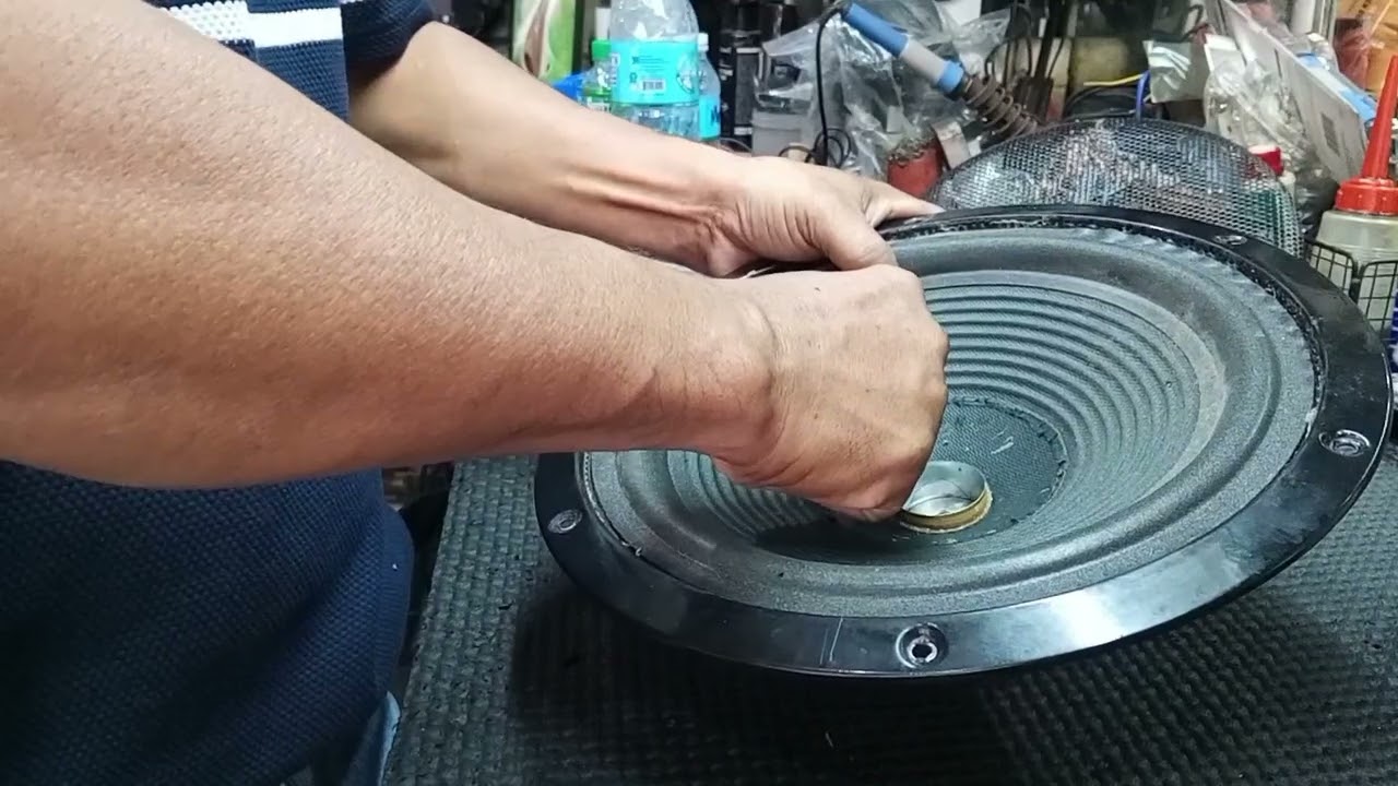 Paano magpalit ng Voice Coil ng Speaker..Sunog ang voice coil 
