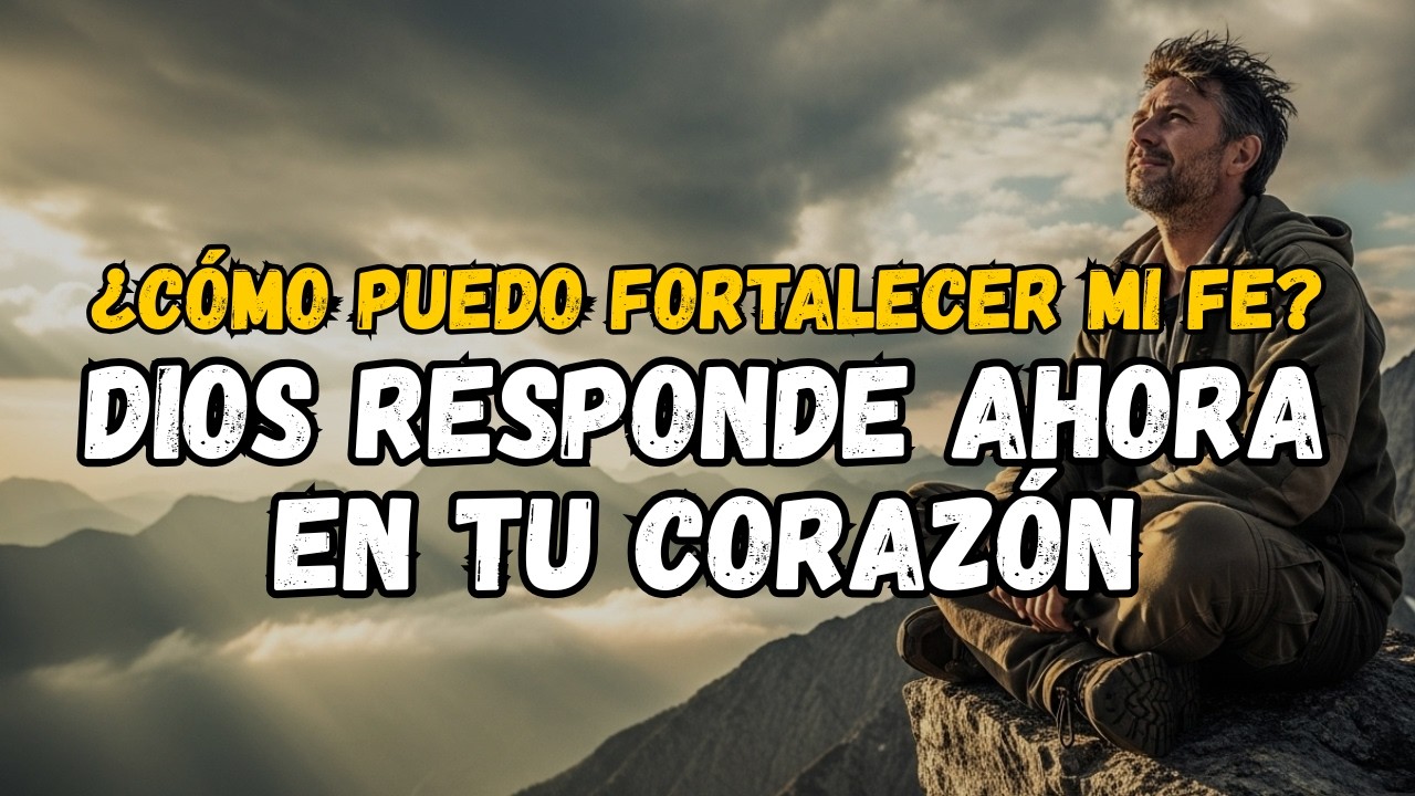 ¿Cómo puedo fortalecer mi fe después de tanto sufrimiento? Dios responde ahora en tu corazón.