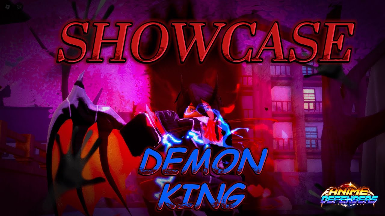 Anime Defenders | Showcase | Demon King