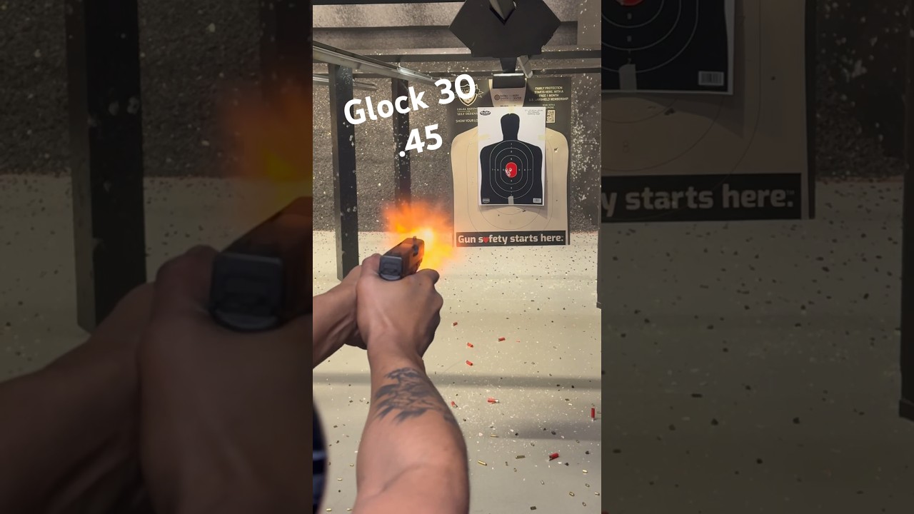 GLOCK 30 .45 Auto &mdash; настоящий бульдог для повседневного ношения! #самооборона #teamglock #edc #gl...