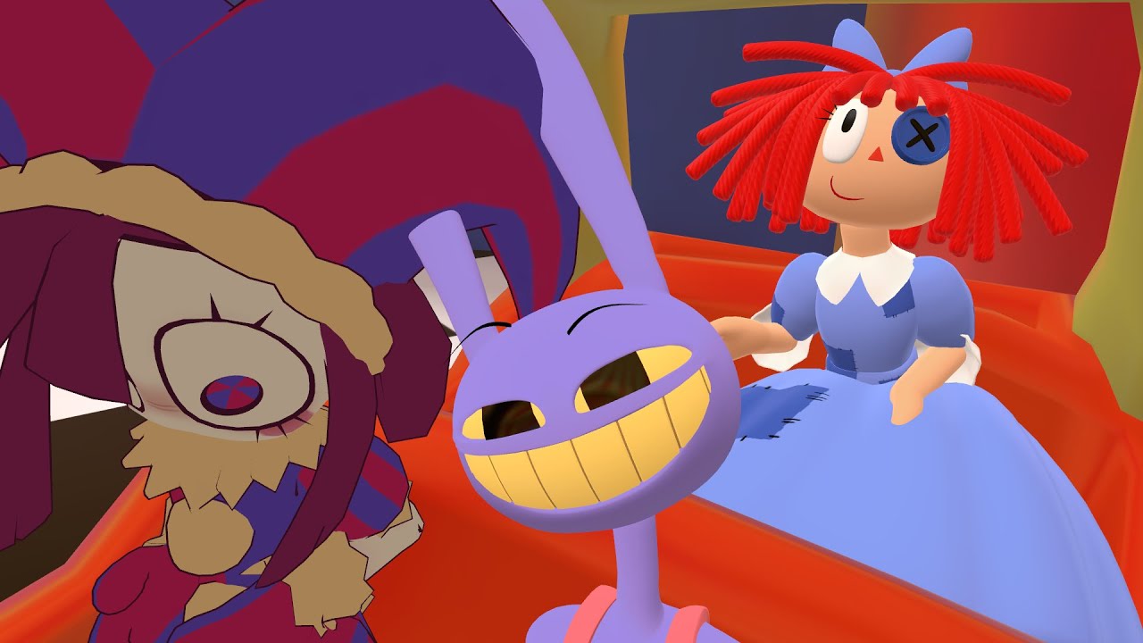 POMNI, JAX, AND RAGATHA TRY TO DRIVE CARS! || Amazing Digital Circus in VRChat