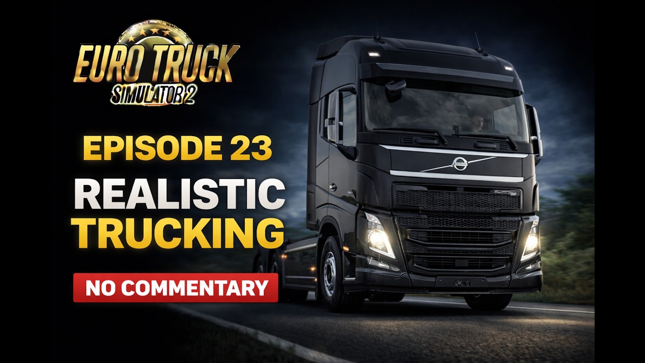 Euro Truck Simulator 2 – Episode 23 | Relaxing Truck Drive | NO COMMENTARY