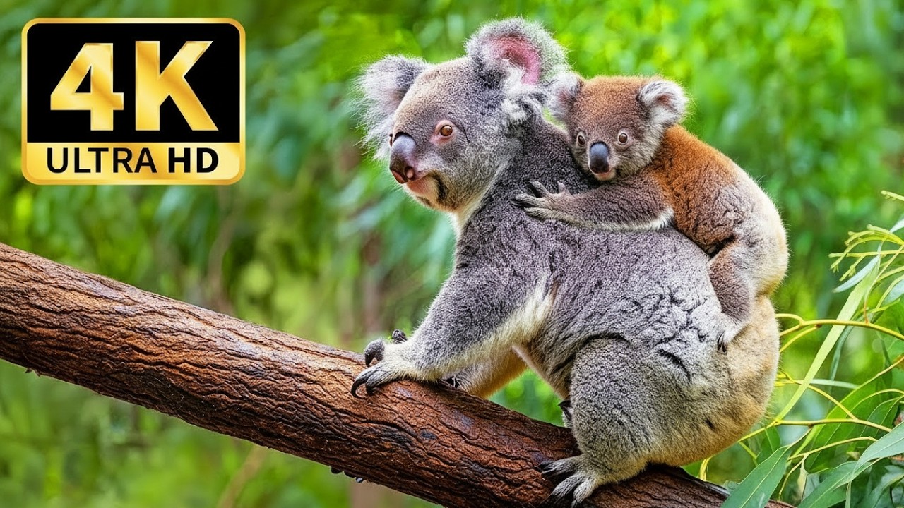 Peaceful Wildlife Safari 4K LIVE | Deep Relaxation, Nature Ambience & Animal Sounds...