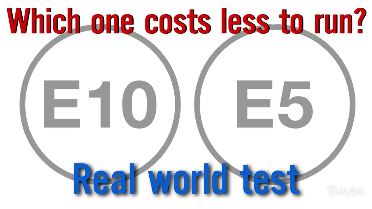 E10 or E5? How much fuel does my car use?