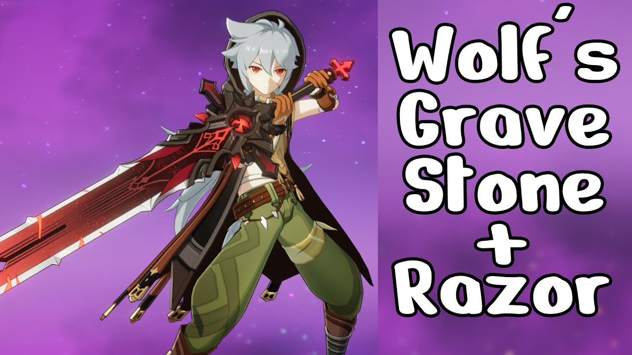 Wolf's Gravestone on Razor | Genshin Impact