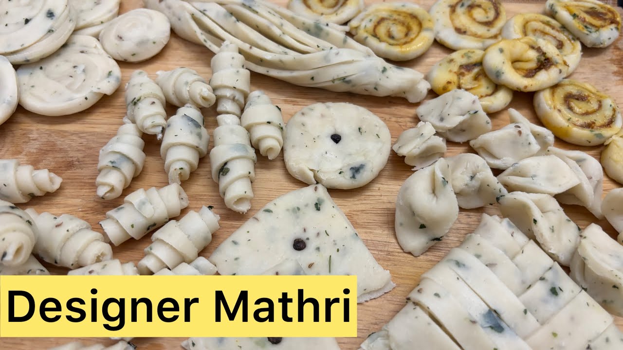 इस तरह से बनाएं ख़ूबसूरत मठरी |Designer Mathri |Namkeen |Holi special recipe |Mathi |Nimki | Snacks