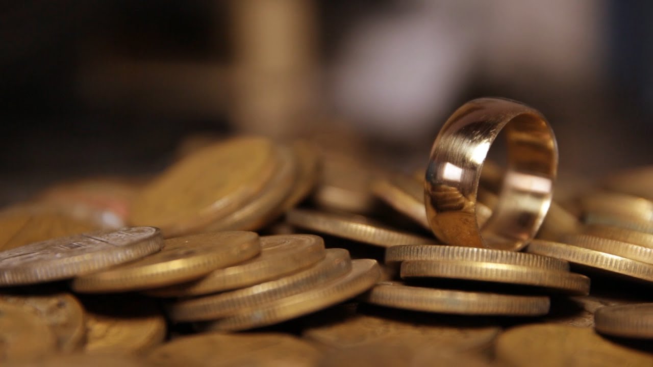 Alianças feitas com moedas antigas (26-09-2015)