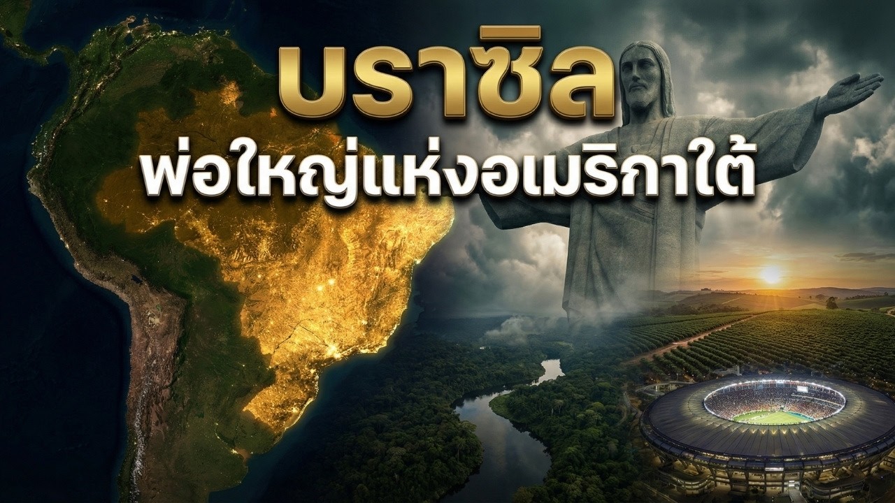 บราซิล มหาอำนาจเกษตรกรรมและฟุตบอล