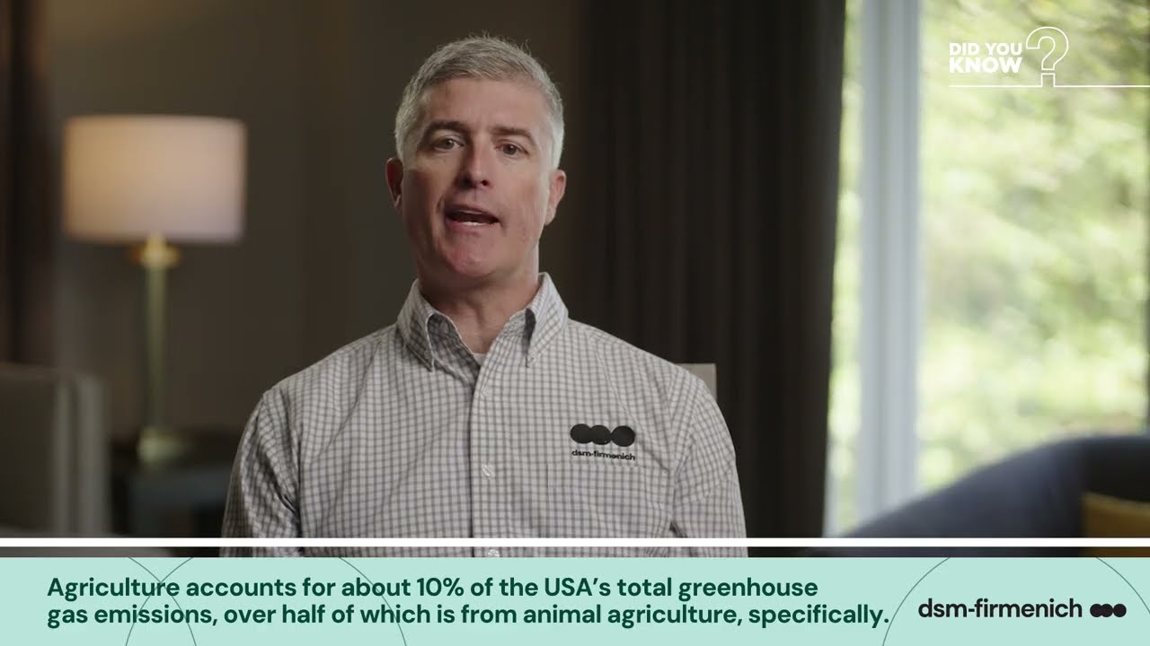 DID YOU KNOW? Over half of agriculture's greenhouse gas emissions are from animal agriculture.