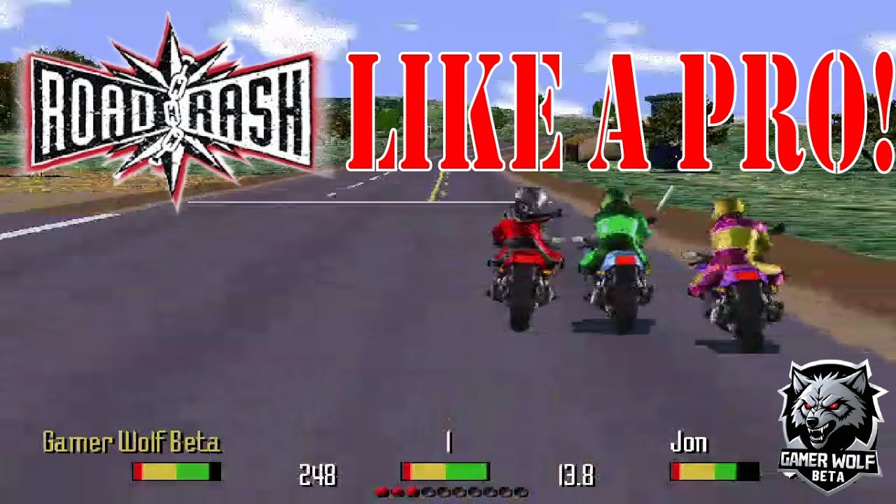 Driving like a Pro! | Road Rash | Napa Valley | 1080P Full HD Nostalgic Gameplay.