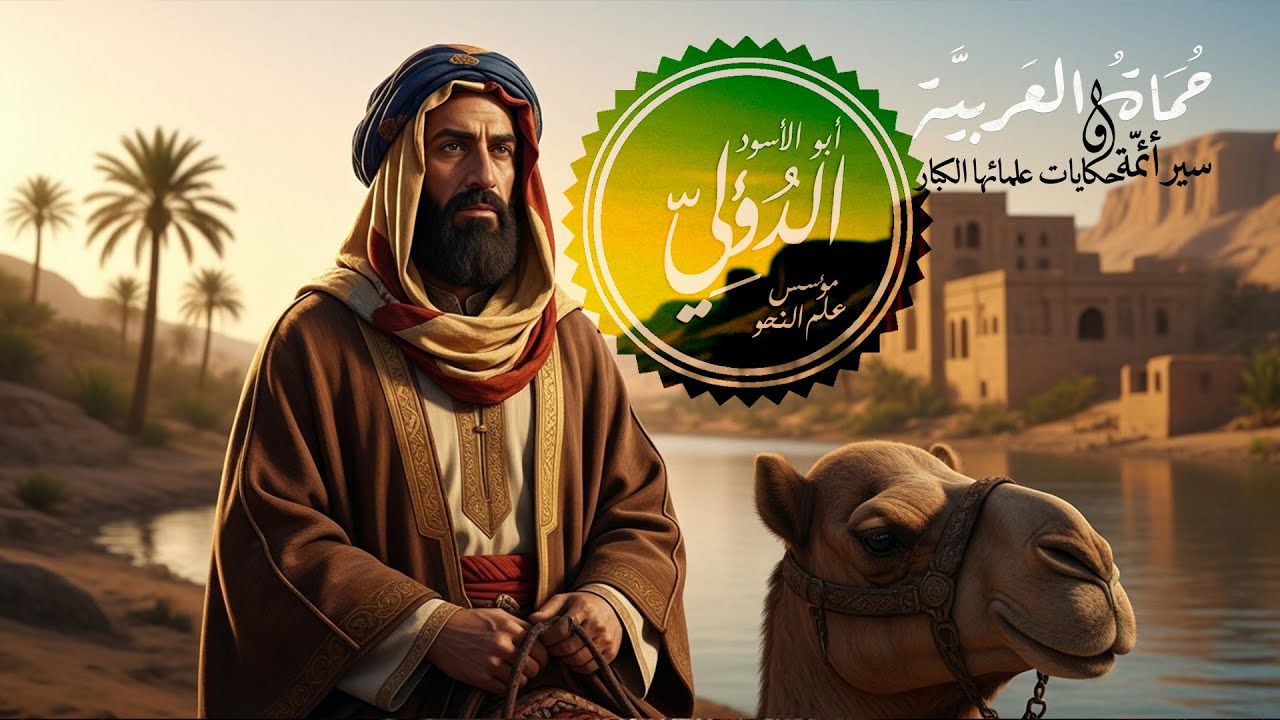 أبو الأسود الدؤلي  واضع علم النحو وأول حماة العربية    #أبو_الأسود_الدؤلية#علماء_العربية