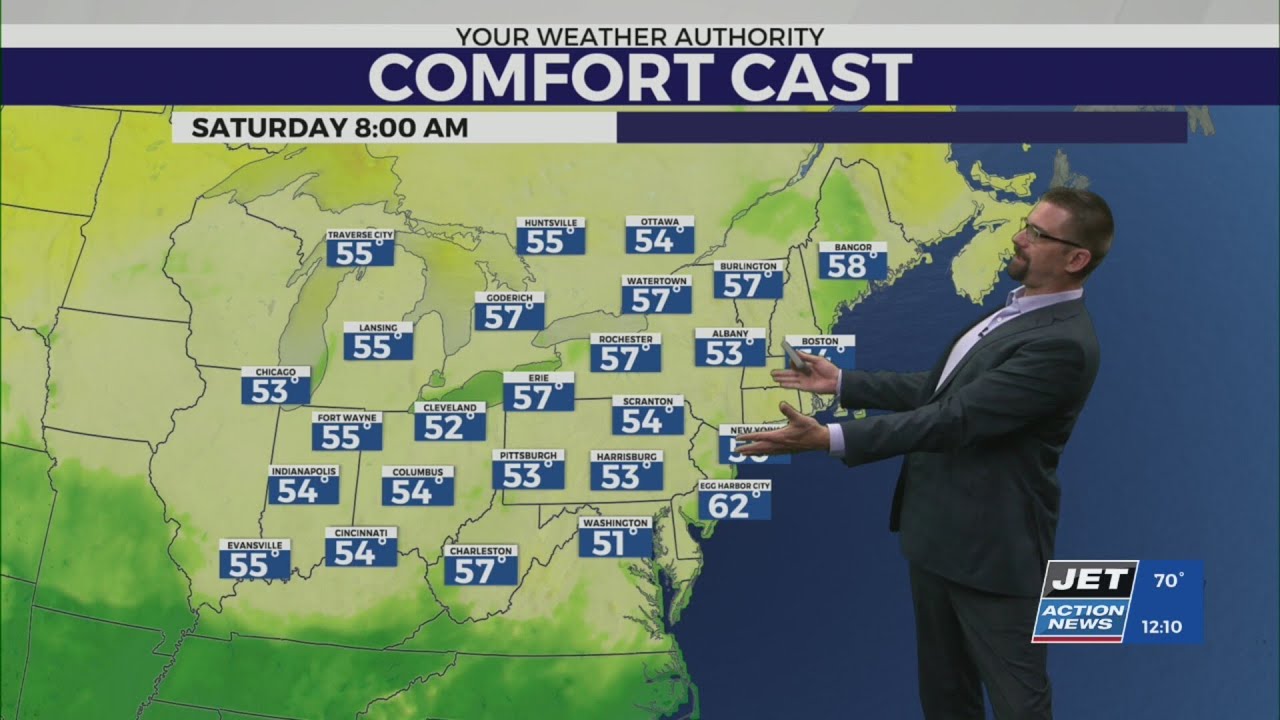 Craig's weekend weather forecast
