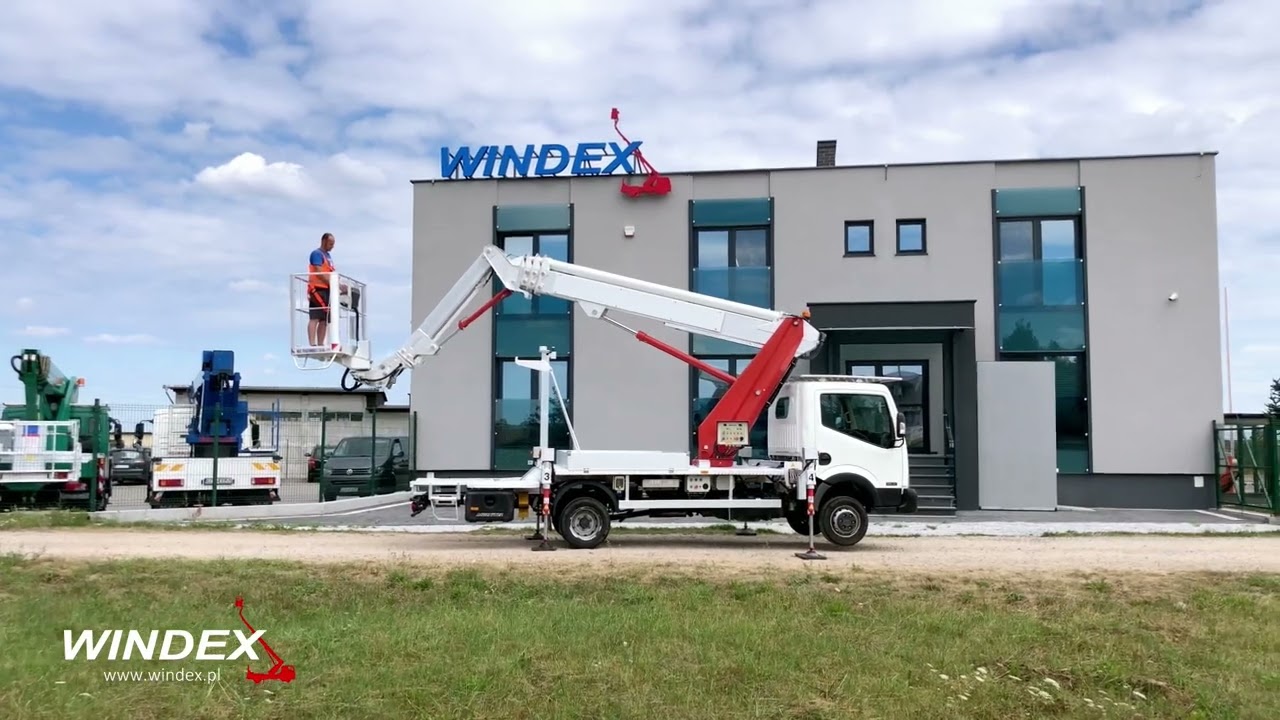Podnośnik koszowy Multitel MJ 226 - Windex
