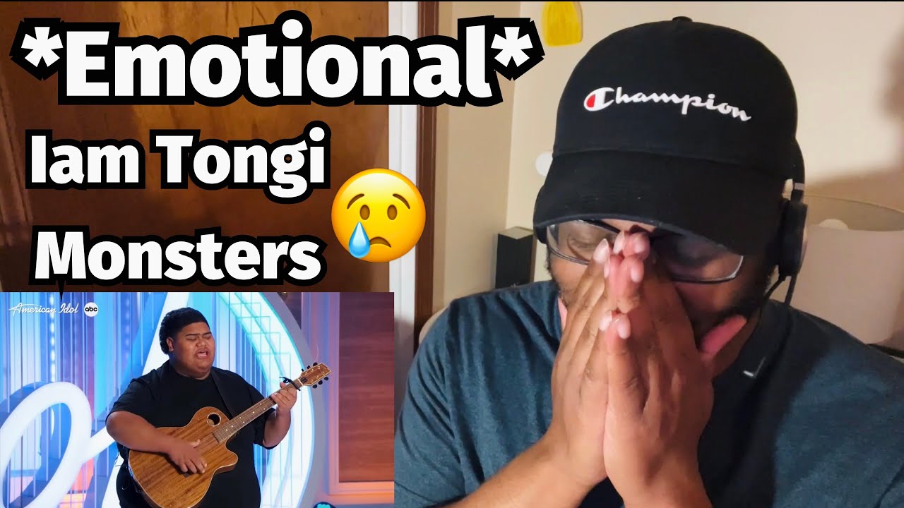 Emotional REACTION to Iam Tongi - Monsters (James Blunt Cover) American Idol 2023