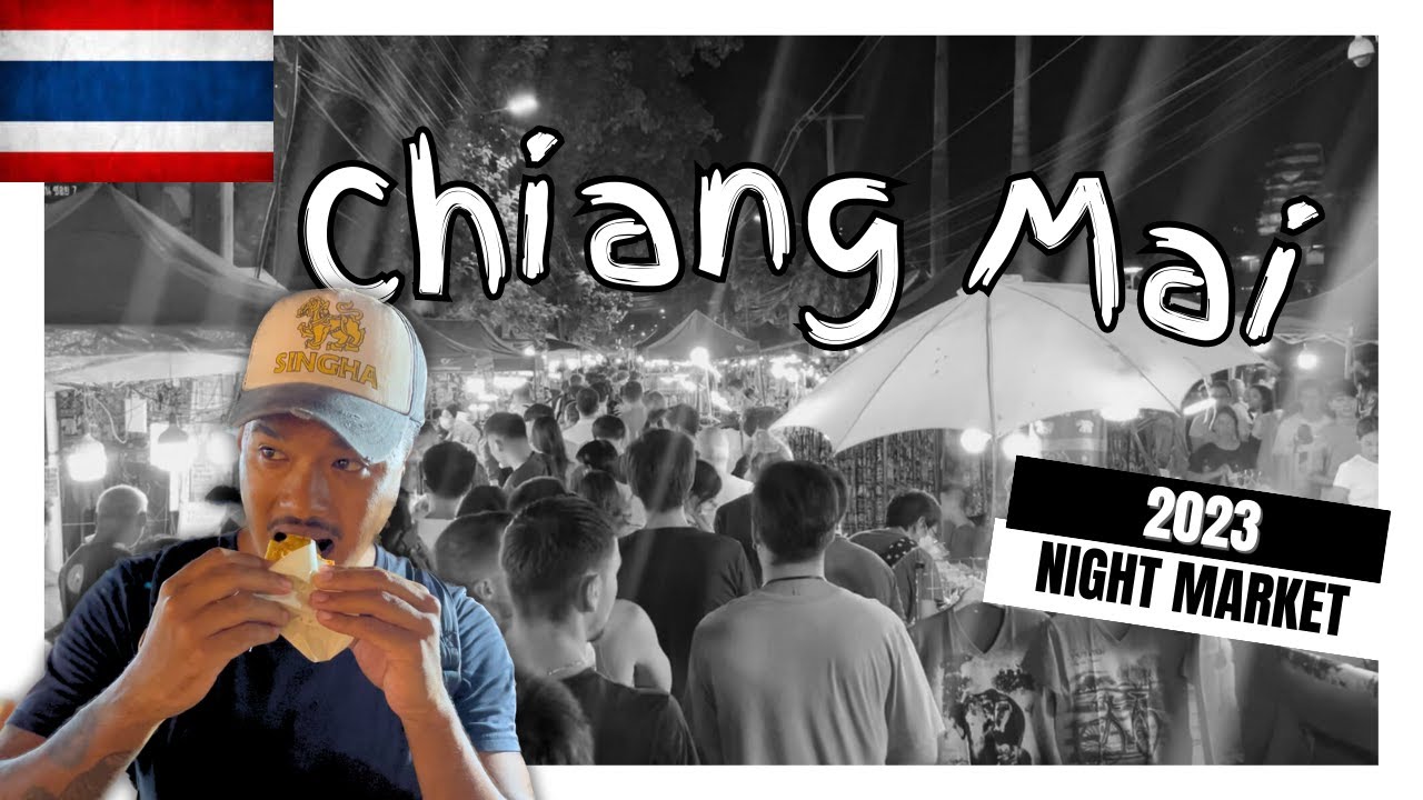 Vlog #6: Chiang Mai Night Market Thailand 🇹🇭