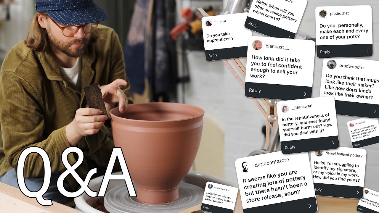 Q&A — Answering you Pottery Related Questions!