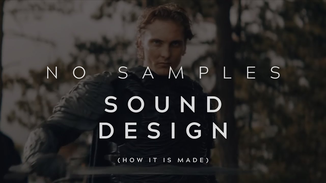 NO SAMPLES SOUND DESIGN. SYNTHESIZING FROM SCRATCH