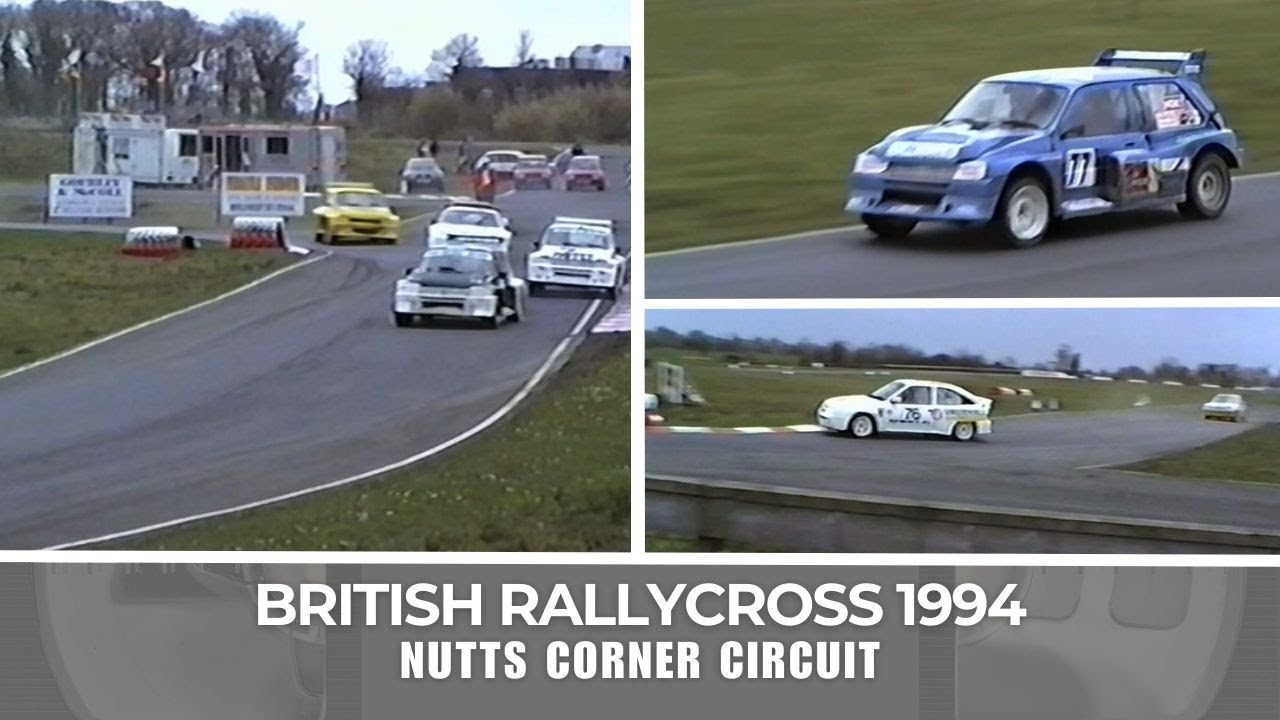 British Rallycross Nutts Corner 1994 - Action and Highlights  — Irish Rally Archives (VHS)