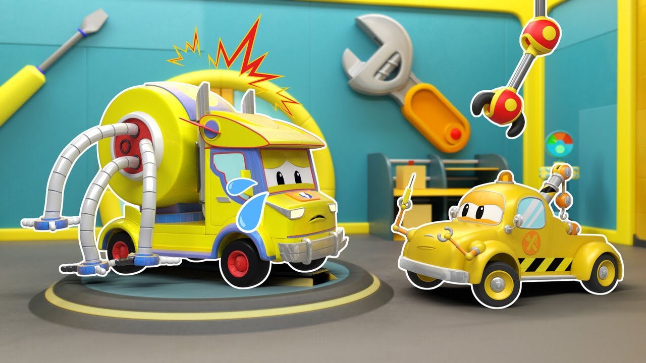 🚨Oh non ! SUPER CAMION CHATOUILLEUR a besoin d'un nouveau bras | Réparation de voiture |