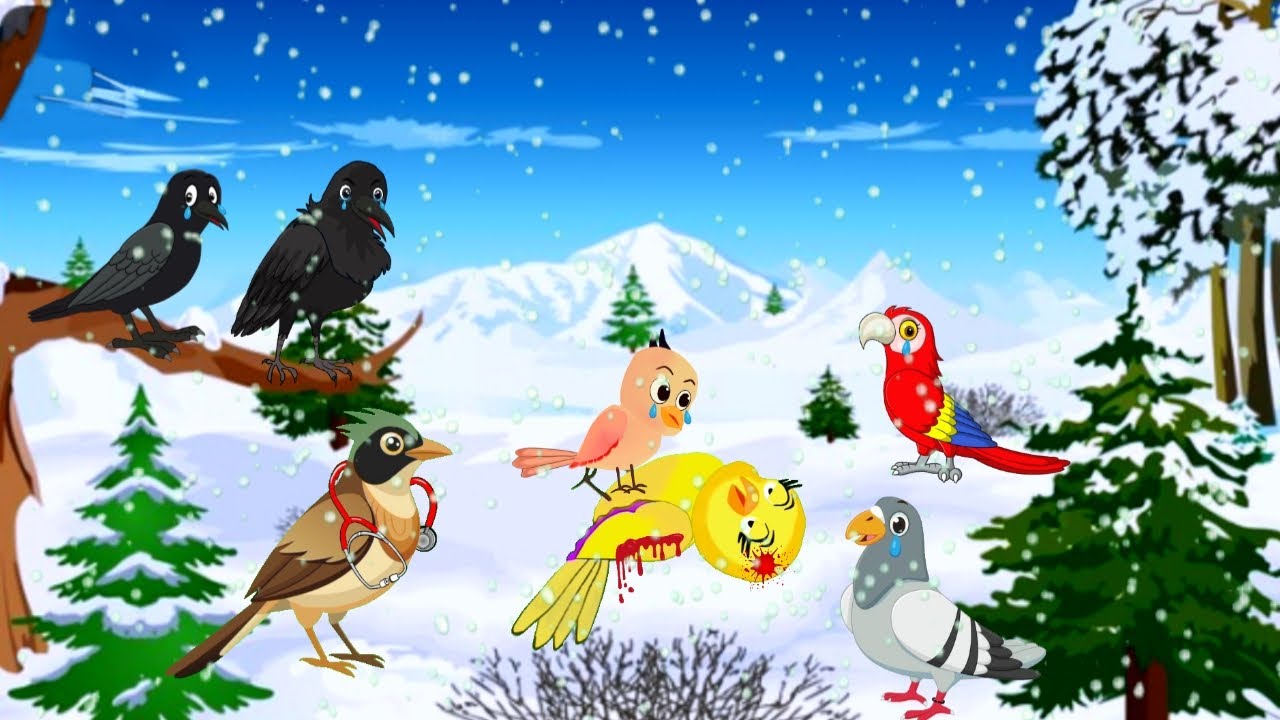 Minu chidiya/Snow story/birds story/chiku