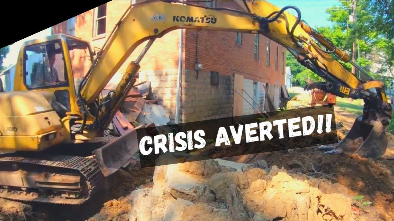 Back-filling a Dangerous Hole & Hauling Concrete Rubble! Ep.12