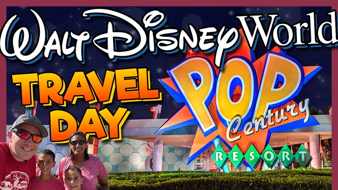 Disney World Travel Day! | Pop Century Resort & Disney Springs | May 2024