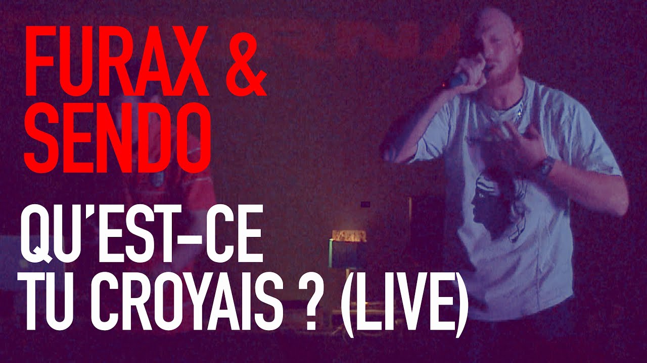 Furax & Sendo - Qu'est-ce que tu croyais ? (Live) - I RAP BELGIUM | 21.04.2012