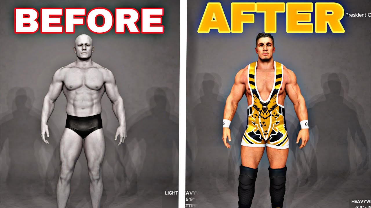 How To Make Your Character Unique In WWE 2K23 (CAW Tutorial)