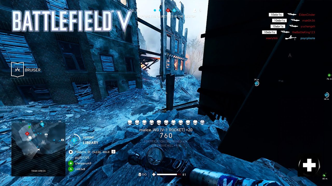 Battlefield 5: Attacking Devastation Gameplay (No Commentary)